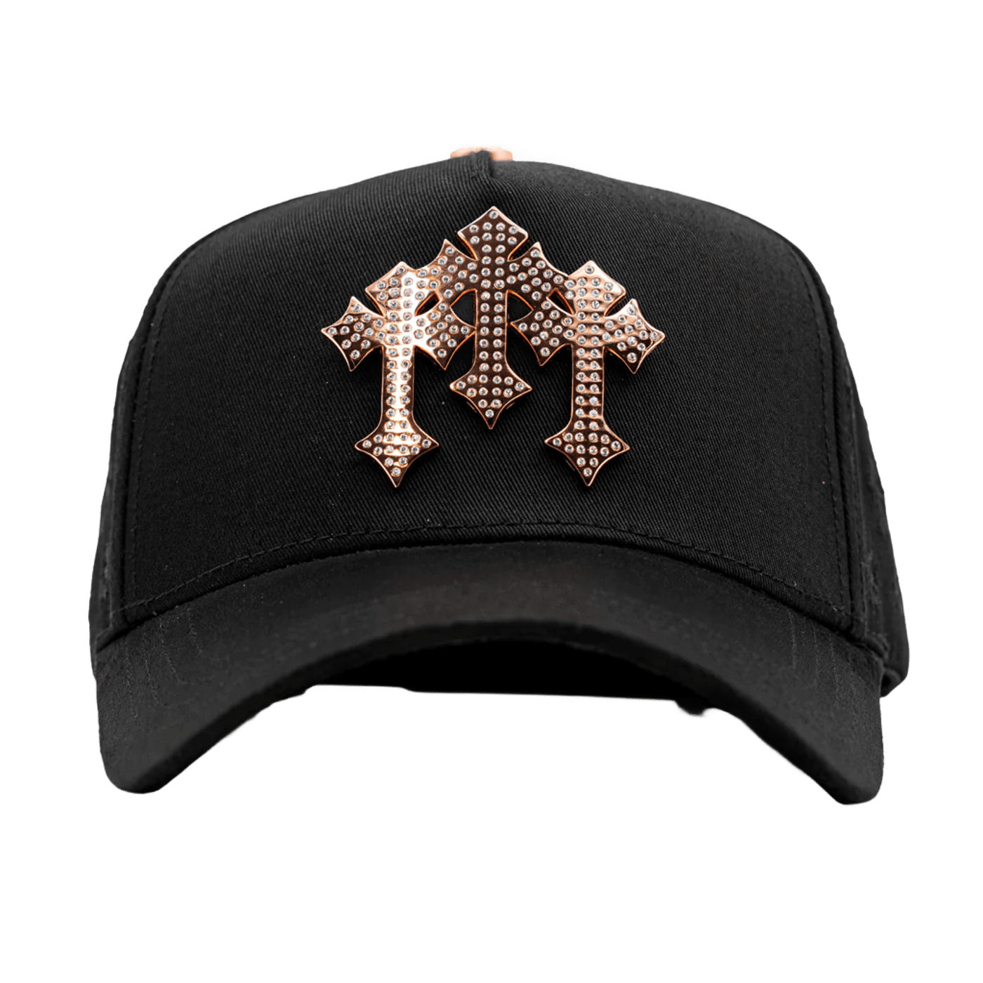 BARBAS HATS - CHROME 24K ROSE