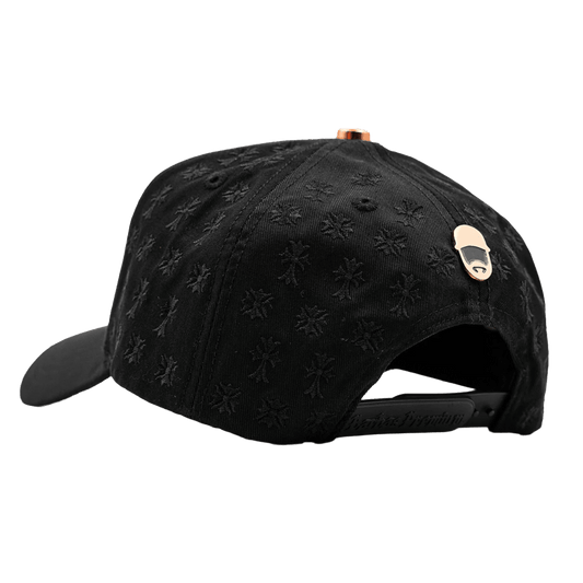 BARBAS HATS - CHROME 24K ROSE